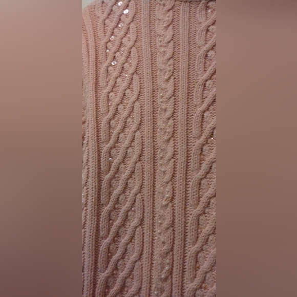 Wainscot pink turtleneck sweater L - Picture 5 of 5